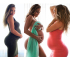 '임신 31주차' 피트니스 모델의 놀라운 몸매